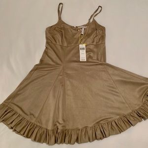 BCBGeneration suede dress NWT